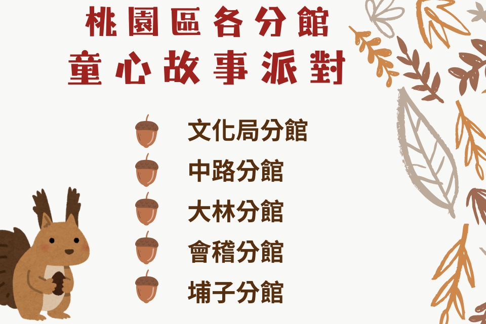 114年11月桃園區童心故事派對