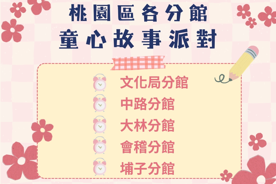 115年3月桃園區童心故事派對